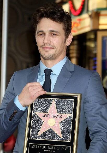 James Franco boduje. Ve 34 letech má svou hvězdu na Hollywoodském chodníku slávy