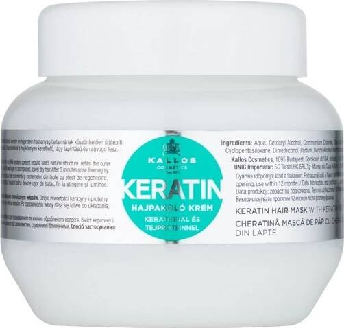 Kallos Keratin maska na vlasy 275 ml od 36 Kč