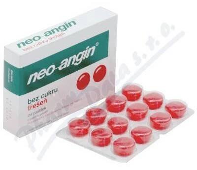 NEO-ANGIN TŘEŠEŇ ORM 1,2MG/0,6MG/5,9MG PAS 24