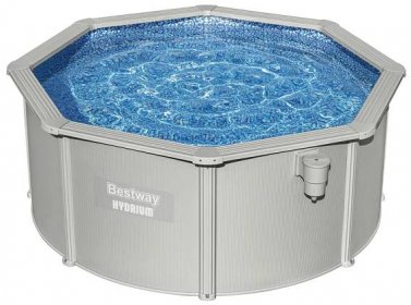 Bestway Nadzemní bazén kruhový Hydrium,písková filtrace, žebřík, průměr 3m, výška 1,2m