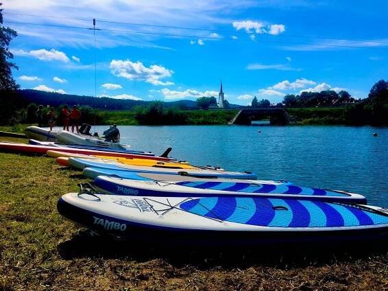 Adventure Park Lipno Paddleboarding Zábavní park v Černé v Pošumaví