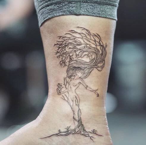 16+ Amazing Ankle Tattoo Designs You Need To See! 80 Outsons