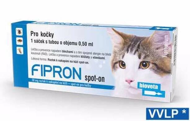 Fipron 50mg Spot-On Cat sol 1x0,5ml