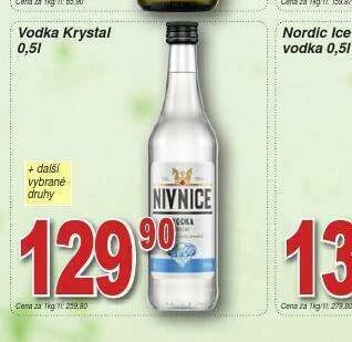 Lidl Vodka krystal nabídka