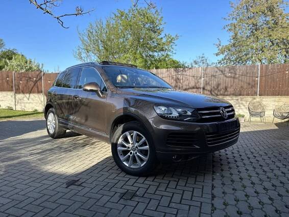 Bazar: prodej Volkswagen Touareg SUV 1.Majitel Individual 3.0 TDi V6 180kw automat, ojeté, nafta, rok 2012, barva hnědá