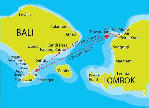 16 backpacker things to do in Bali, Bali to the Gili islands by boat