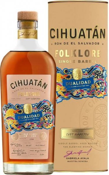 Cihuatán Dualidad 18 letý Folklore Svět nápojů - Tmavý rum | Svět nápojů