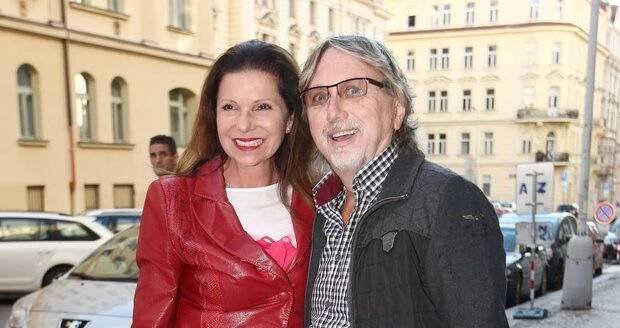 Dalibor Janda s manželkou