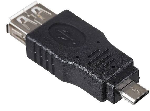 Adaptér AK-AD-08 USB-AF / microUSB-B