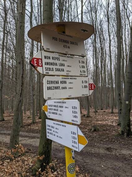Sedlo Uhliská – Mon Repos – Ostrý Kameň – Záruby - História Cesty hrdinov SNP