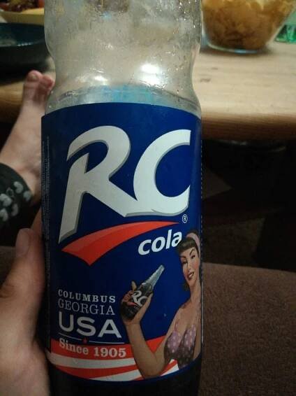 Podrobné informace o potravině RC cola