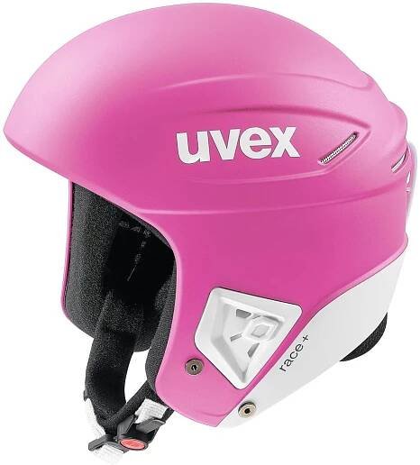 Dámská lyžařská helma Uvex Race + - pink-white