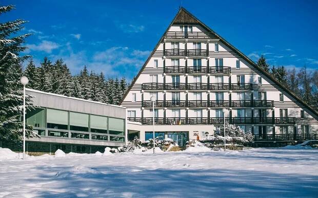 Vysočina u CHKO Žďárské vrchy a Vysočina Areny v Hotelu SKI *** se vstupem do wellness centra a polopenzí