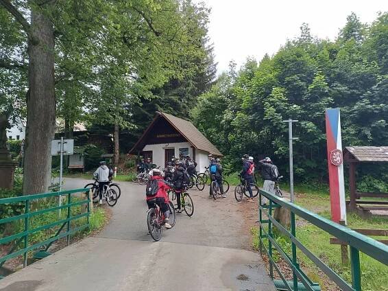 Cyklisticko-turistický kurz 9. třídy | Základní škola a mateřská škola Vincence Junka, Dolní Čermná