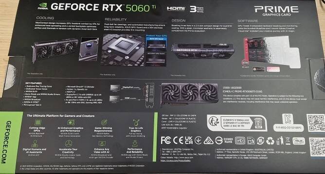 RECENZE: ASUS PRIME GeForce RTX 5060 Ti 16G | Diit.cz