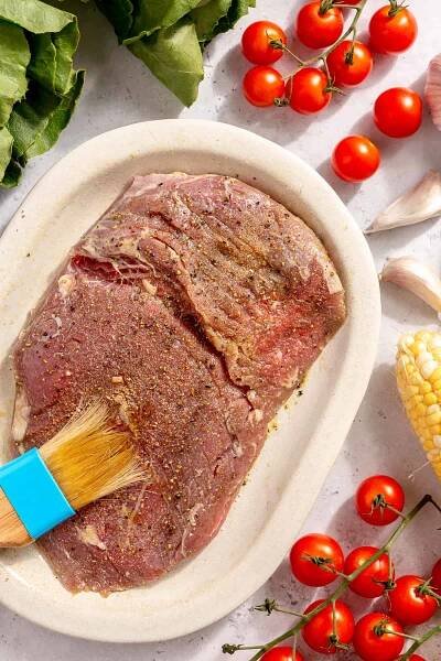 Flank Steak & Avocado Chimichurri Salad - Rachael's Good Eats