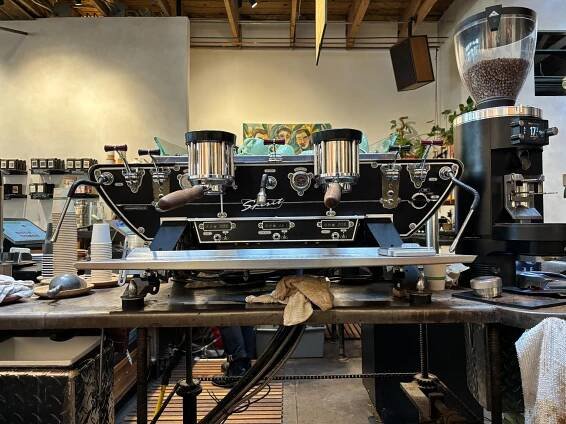 An espresso bar