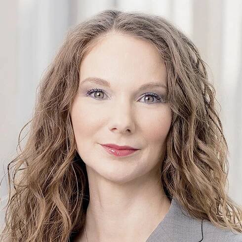 A portrait of Emily Burkhardt Vicente