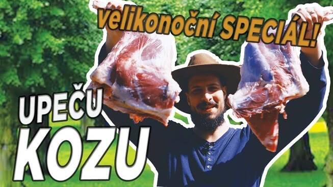 Ohlédnutí za Velikonocemi: Koza pečená v solné krustě na ohni