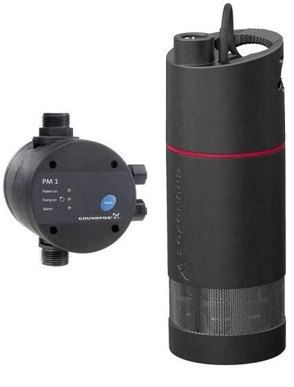 GRUNDFOS SB ponorné čerpadlo s kabelem a tlakovou řídící jednotkou PM1