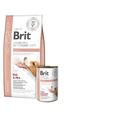 Brit VD Dog GF Renal Egg & Pea 2 kg od 298 Kč