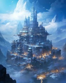 The Majestic Castles AI Artwork 31