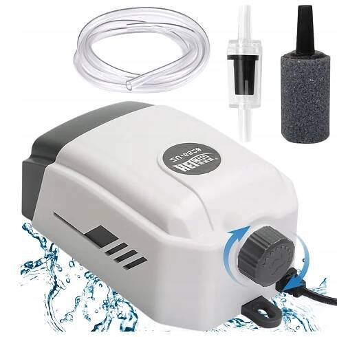 PROVZDUŠŇOVAČ PRO AKVÁRIUM PUMPA S REGULACÍ KOMPLETNÍ SADA 4W1 4W 280L/h