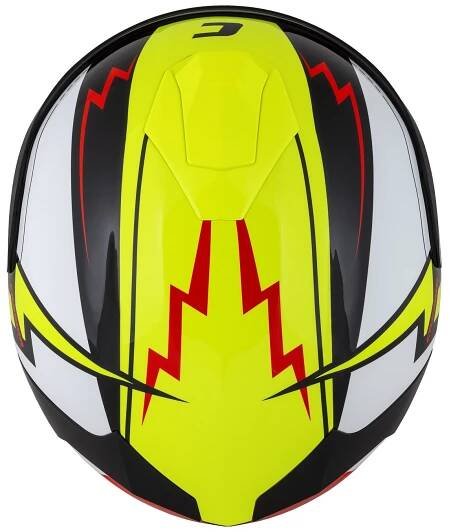 Integrální přilba na motorku Cassida Integral GT 2.1 Flash fluo žluto-červeno-černo-bílá