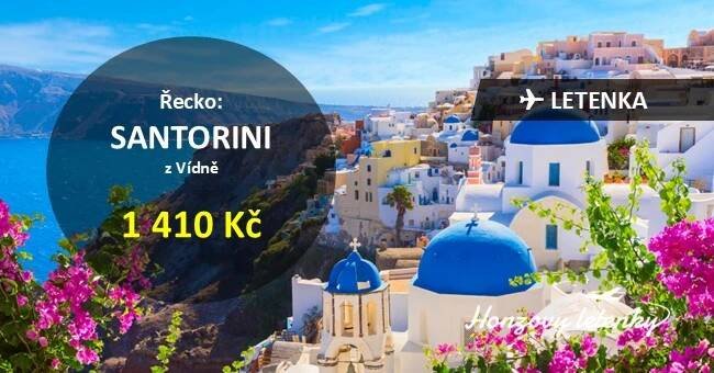 SANTORINI na konci sezóny - Honzovy letenky