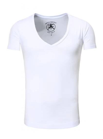 Tričko Akito Tanaka V-Neck - bílé - Armik.cz: Armyshop a outdoor