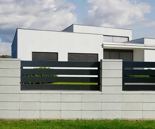 PLOTOVÝ SLOUPEK CONTINENTAL 38X38X20 BÍLÝ