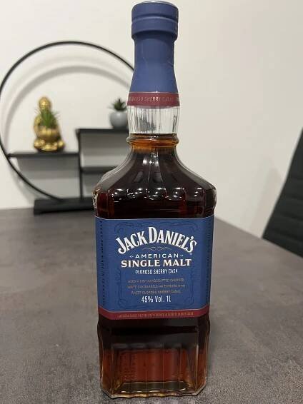 Jack Daniel's American Single Malt Oloroso Sherry Casks 1l 45% investiční alkohol na prodej - Alkobazar.cz