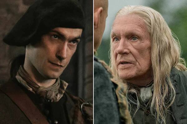 Terence Rae as Arch Bug on 'Outlander: Blood of My Blood'; Hugh Ross as Arch Bug on 'Outlander'
