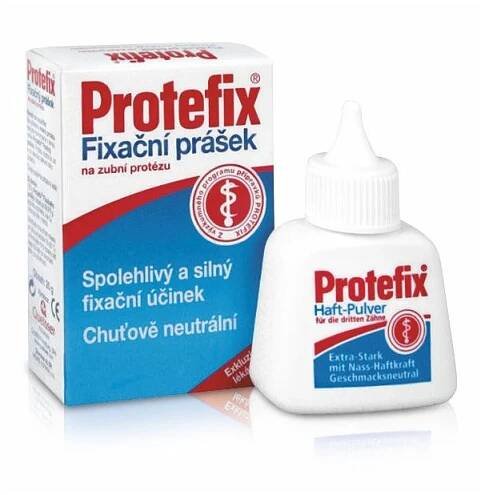 Protefix Fixační prášek na zubní protézu 20g