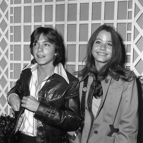 Susan Dey and David Cassidy in 1970