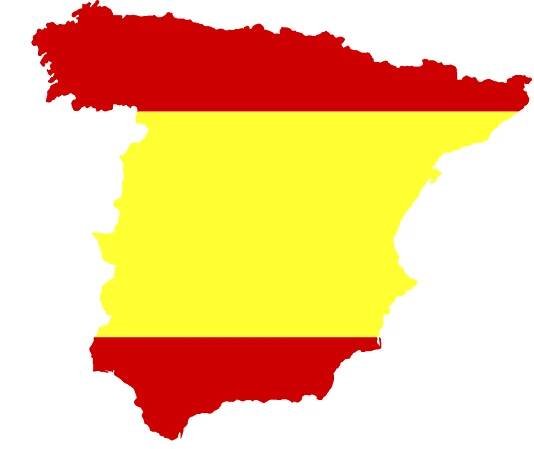 Soubor:Silhouette Spain with Flag.png