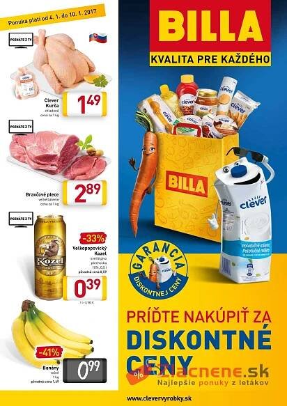 Billa slovensko letak / europan-cz.cz