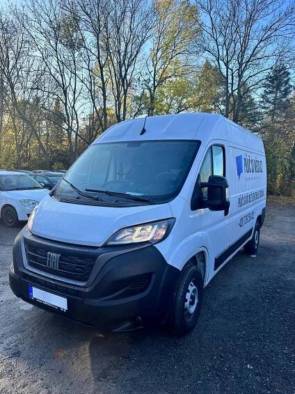 Stěhování i odvoz většího nákladu: zapůjčení dodávky Fiat Ducato L2H2 na 4 hod. i 2 dny