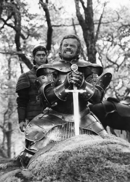 Excalibur, John Boorman, 1981, avec Nigel Terry