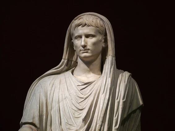 Statue Of Octavian The Emperor Augustus