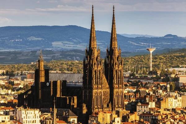 Clermont-Ferrand Cathedral — Stock obrázek