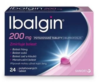 IBALGIN 200MG Potahovaná tableta 24