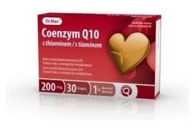 Dr.Max Coenzym Q10 200 mg s thiaminem 30 kapslí od 249 Kč - Heureka.cz