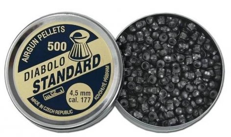 Diabolo Standard 4,5mm 500ks | Balistas.cz 