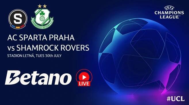 AC Sparta Praha vs. Shamrock Rovers: Live Stream na Betano
