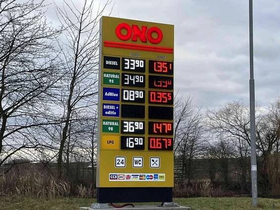 ONO válcuje na Novojičínsku u dálnice D1 konkurenci, 2. 2. 2025.