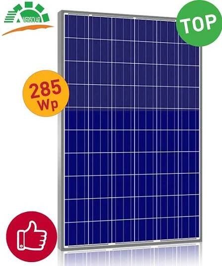 Solární panel AMERISOLAR 285Wp - polykrystalický - TOP KVALITA - Elektro