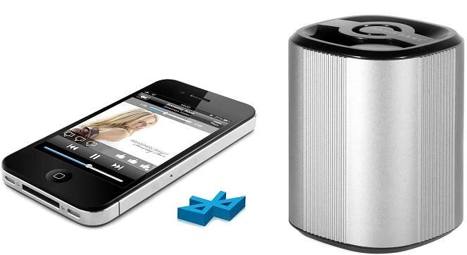 Technaxx přenosný Bluetooth reproduktor Grenade Mini MusicMan BT-X4 stříbrný - Technaxx