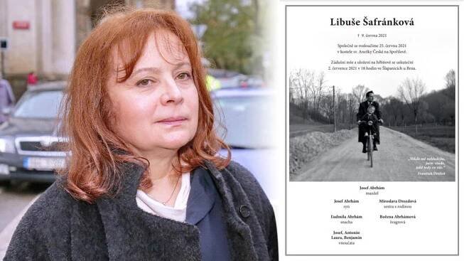 Pohřeb Libušky Šafránkové (†68) se blíží: Tajemství krásné fotografie na jejím parte