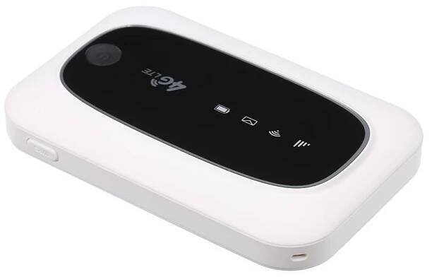 4G LTE CAT4 150M odemčený mobilní MiFi přenosný hotspot bezdrátový Wifi router SIM karta (bílá)